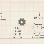 Ein Kurzfilm komplett aus ASCII-Art: A Tax on Bunny Rabbits